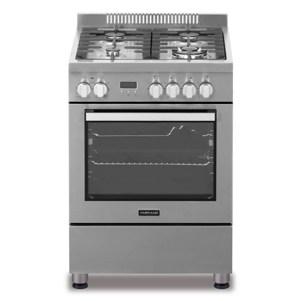 single oven gas cooker with lid