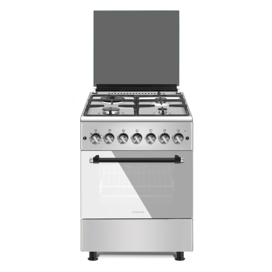 Fabriano F6TS31G2SSH 60cm, 3 Gas Burners +1 Electric Plate + Gas Oven