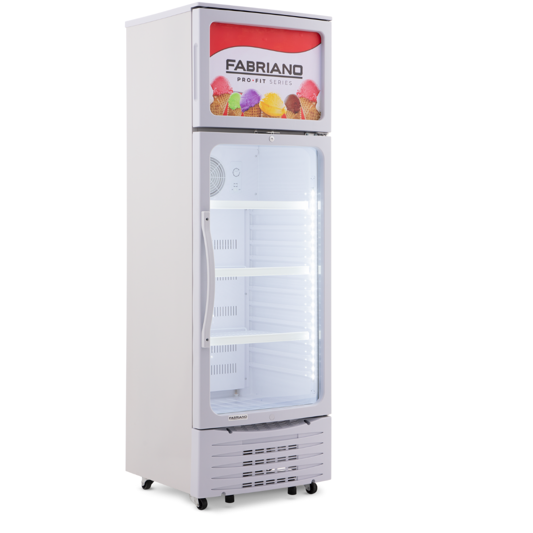 Fabriano FFCC12SG 3cuft Freezer + 12cuft Chiller Combination Freezer a