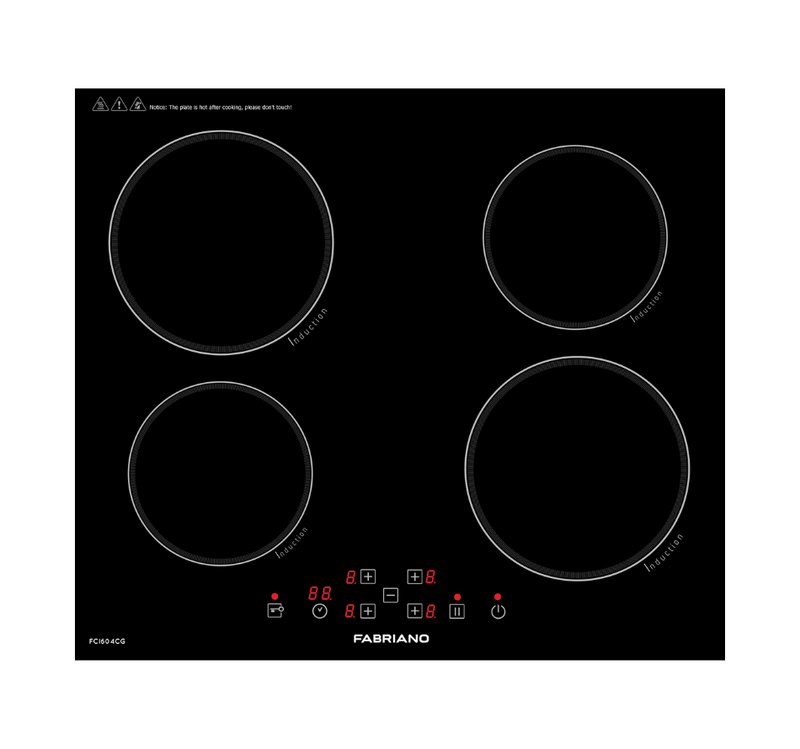 Fabriano FCI640CG 60cm Built-in Induction Cooktop