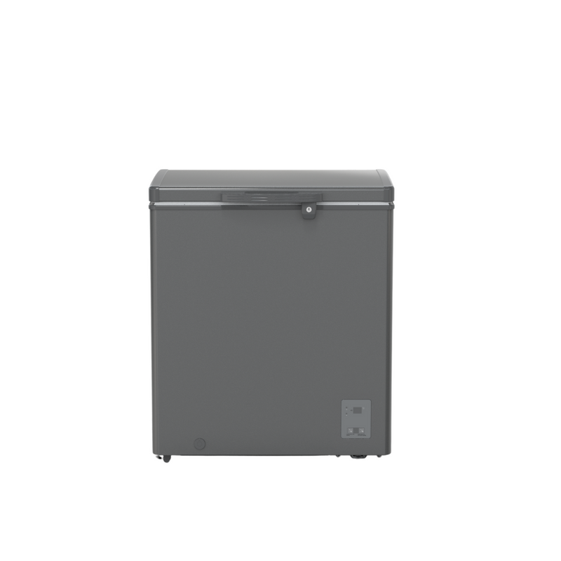 Fabriano FSGW05GRA-I 5.3cuft i5 INVERTER Solidtop Chest Freezer with Inner Sliding Glass