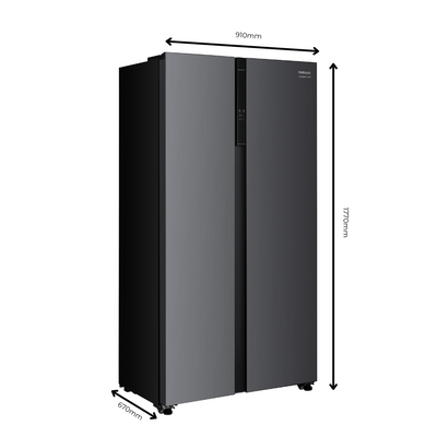 Fabriano FSSH19SL-I 19cuft INVERTER Side by Side No Frost Refrigerator