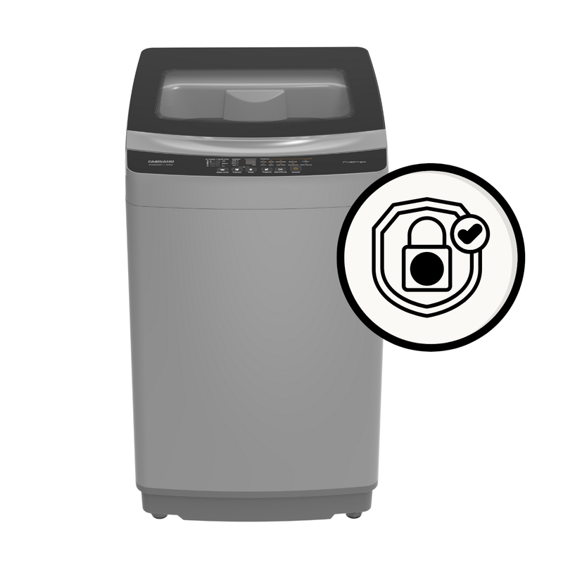 Fabriano FFAR10SG-I 10kg inverter Fully Automatic Top Load Washing Machine