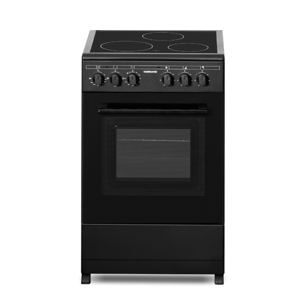 Fabriano F5S03E3-BLS 50cm, 3 Vitro Ceramic + Electric oven – Fabriano ...