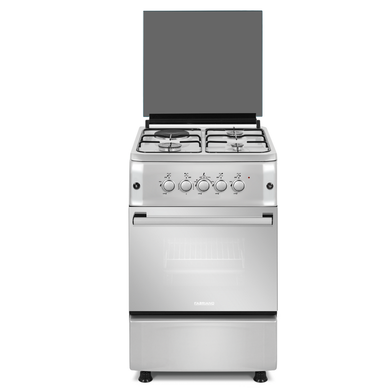 Fabriano F5S31G2-SS 50cm, 3 Gas Burners + 1 Electric Plate + Gas Oven