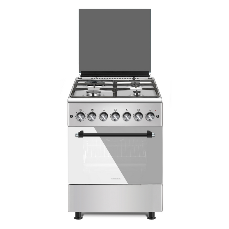 Fabriano F6TS31G2-SSH 60cm, 3 Gas Burners +1 Electric Plate + Gas Oven