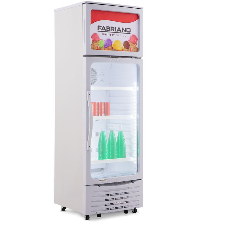 Fabriano FFCC12SG 3cuft Freezer + 12cuft Chiller Combination Freezer and Showcase Chiller